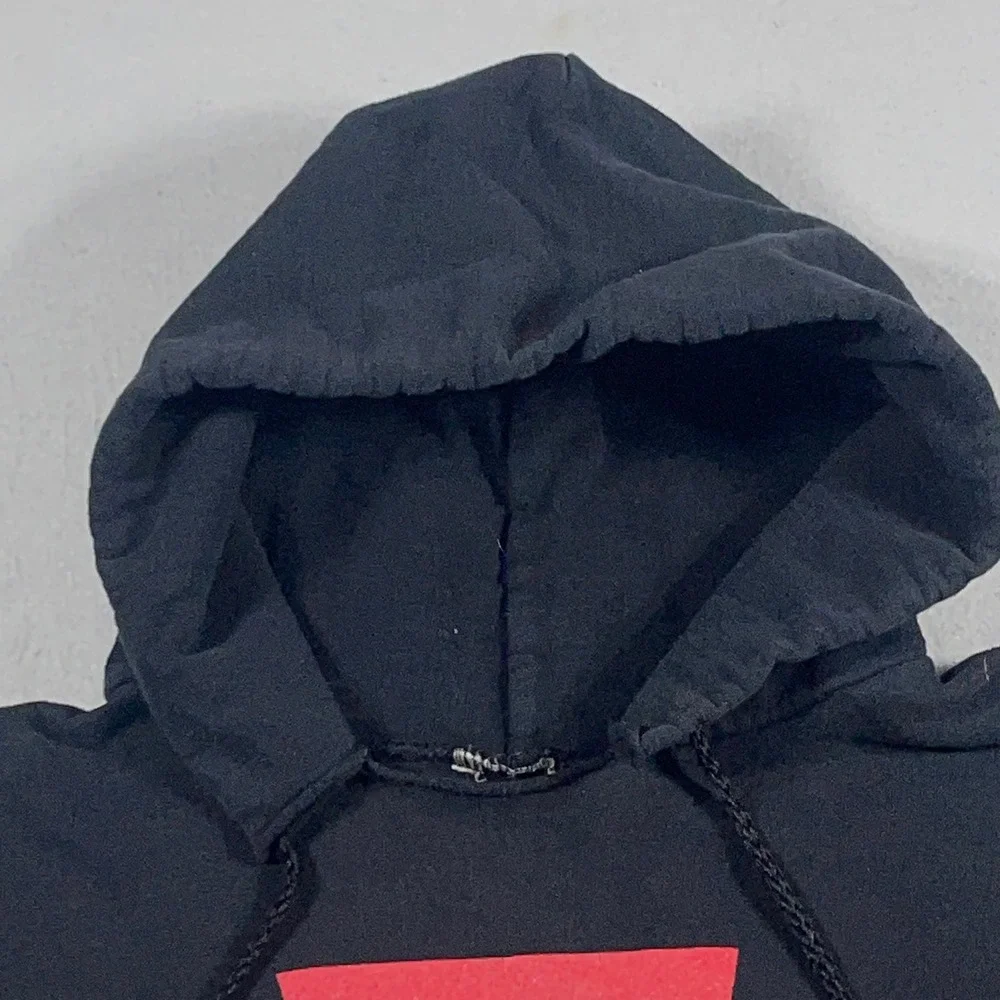 Everybody Skates HAWSOI / HOSOI HAWK‎ Graphic Black Hoodie Sweatshirt XXL Mens